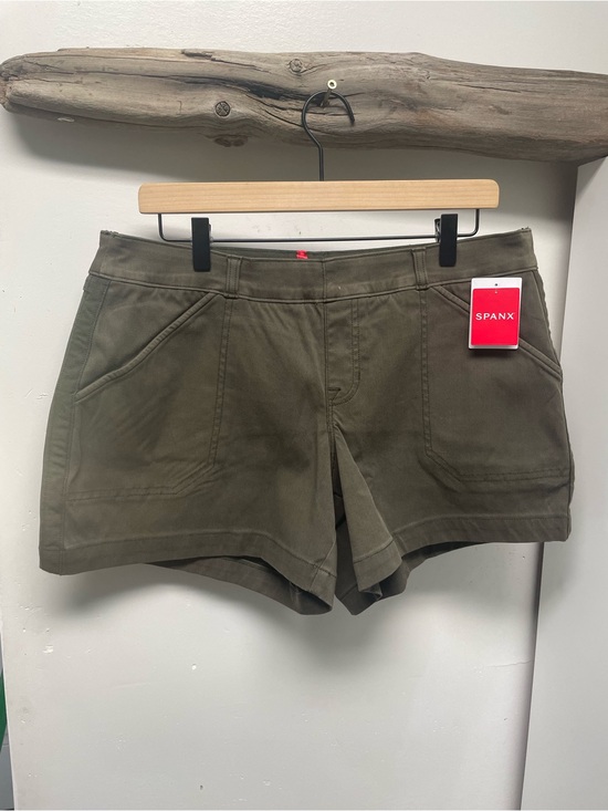 SPANX Pants - SPANX Pine Green Utility High-Waist Women's Shorts